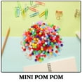 thumbnail image 3 of YOSADIER Multi Color Felt Pompoms for DIY Crafts and Creative Projects, 3 of 8