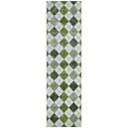 thumbnail image 2 of Addison Rugs Chantille Indoor/Outdoor Transitional Geometric Olive Machine Washable Runner Rug, 2'3" x 7'6", 2 of 8