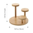 thumbnail image 2 of Raindrops 1Set Action Figure Display Stand Bamboo Display For Dolls Retailers Shop Display Back to School, 2 of 6