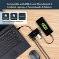 thumbnail image 3 of StarTech.com USB C to Ethernet Adapter - 3 Port - with Power Delivery (USB PD) - Power Pass Through Charging - USB C Adapter (US1GC303APD), 3 of 5