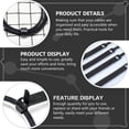 thumbnail image 4 of Weiweiguan 20Pcs Reusable Fastening Cable Ties Adjustable Cord Ties Cable Management Straps, 4 of 7