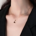 thumbnail image 4 of Xihbxyly Elegante Conjunto de Joyas, Exquisitos Pendientes Colgantes, Collar Deslumbrante, Anillo Elegante, Perfecto para Regalar o Usar a Diario, Un Deleite para Los Amantes de La Moda, Diseño Único, 4 of 7