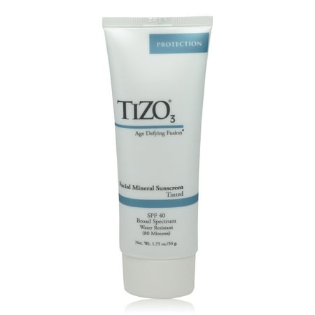 Shelter Tinted Sunscreen - TIZO 3 Age Defying Fusion Tinted SPF 40, 1.75oz