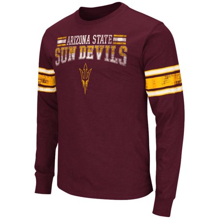 Arizona State Sun Devils Grilling - Mens NCAA Arizona State Sun Devils Long Sleeve Tee Shirt (Team Color)