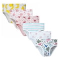 thumbnail image 1 of 6PCS Cotton Underwear for Baby Girls Cotton Floral Cute Cartoon Unicorn Princess Briefs for Little Girls Soft Breathable Underpants For Children 1,2,3,4,5,6,7T, 1 of 5