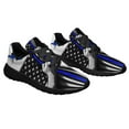 thumbnail image 6 of Storms Don it Last Forever Jesus Christian Thin Shoes Sneakers for Women Men Black Size 11, 6 of 7
