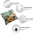 thumbnail image 4 of Autua Boho Vintage Floral Pillow Covers, Floral Flower Room Decor, Abstract Mid Century Modern Colorful Wildflower Botanical Decorative Throw Pillow Covers 18x18in, 4 of 5