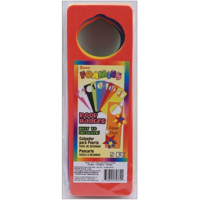 Foam Door Hangers 9 Pkg Assorted Colors Walmart Canada
