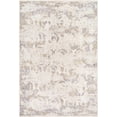 thumbnail image 2 of BoutiqueRugs Brigit Abstract Medium Pile Area Area Rug - Charcoal, Cream, Ivory - 5'3" Round, 2 of 9