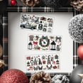 thumbnail image 4 of 100 Pcs Winter UV DTF Cup Wraps Christmas Elements UV DTF Rub on Transfer Sticker Waterproof Transfer Sticker Decals for 16OZ Glass Cups Water Bottle DIY Crafts, 4 of 7