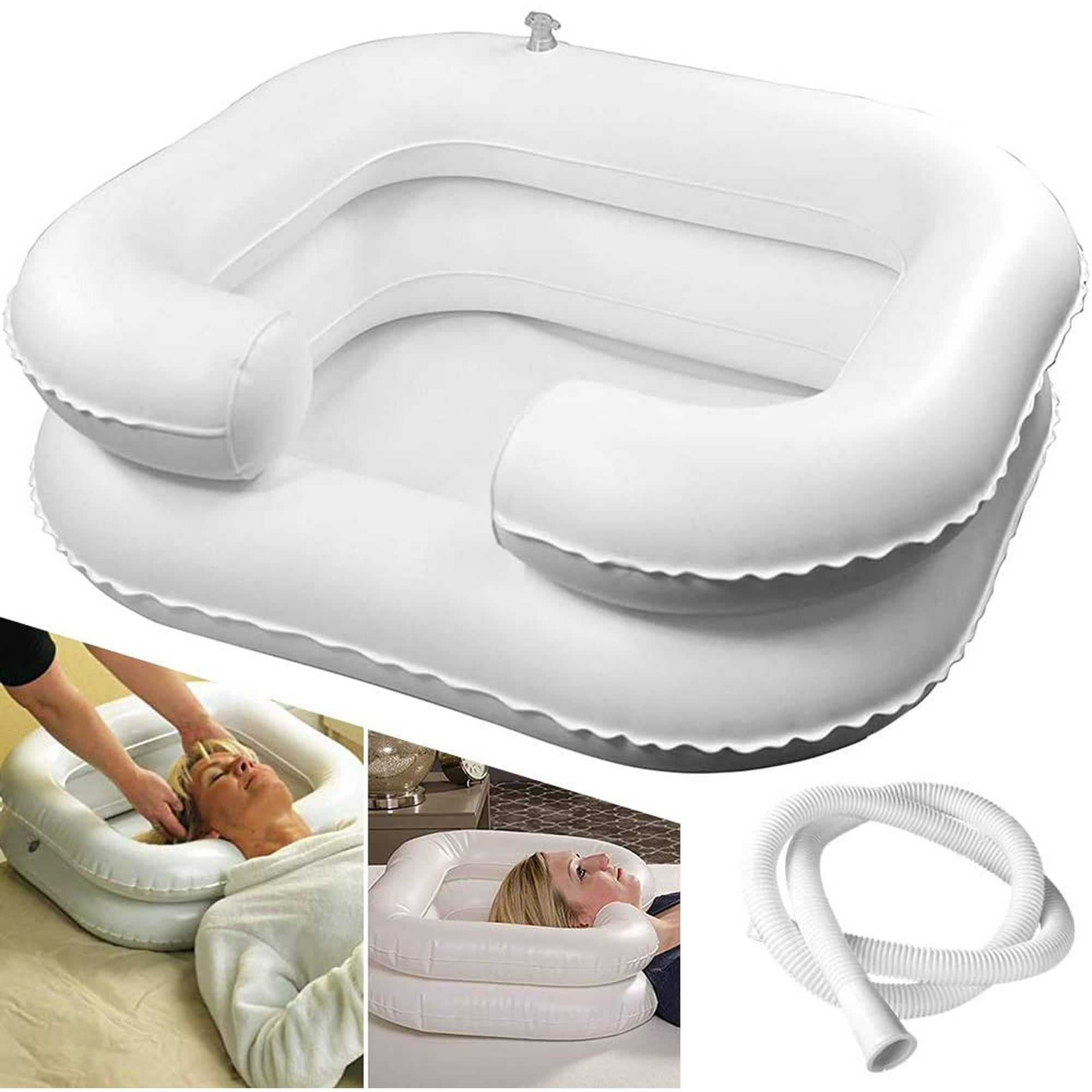 Inflatable Shampoo Basin, Mobile Salon Wash Hair in Bed Safe Inflatable Basin for Disabled Elder People Pregnancy Post-Surgical Patient Inflated Safe Comfortable Shampoo Elderly Nursing Folding Sink | Walmart Canada Inflatable Shampoo Basin, Mobile Salon Wash Hair in Bed Safe Inflatable Basin for Disabled Elder People Pregnancy Post-Surgical Patient Inflated Safe Comfortable Shampoo Elderly Nursing Folding Sink | Walmart Canada