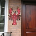 thumbnail image 5 of Lobster Coastal Wooden House Number Sign by G. DeBrekht | Coastal Sea-Life D�cor - MA985382, 5 of 7