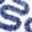 Blue, variant on Dalrosia 26FT Christmas Tinsel Garland Metallic Twist Garland Frost Tip Glitter Xmas Tree Decorations Shiny Wreath for Christmas Party Supplies Indoor and Outdoor Decor, 3.5 Inch Wide
