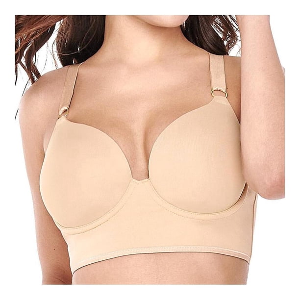 Brasier tirantes anchos Ilusión T 38C Beige