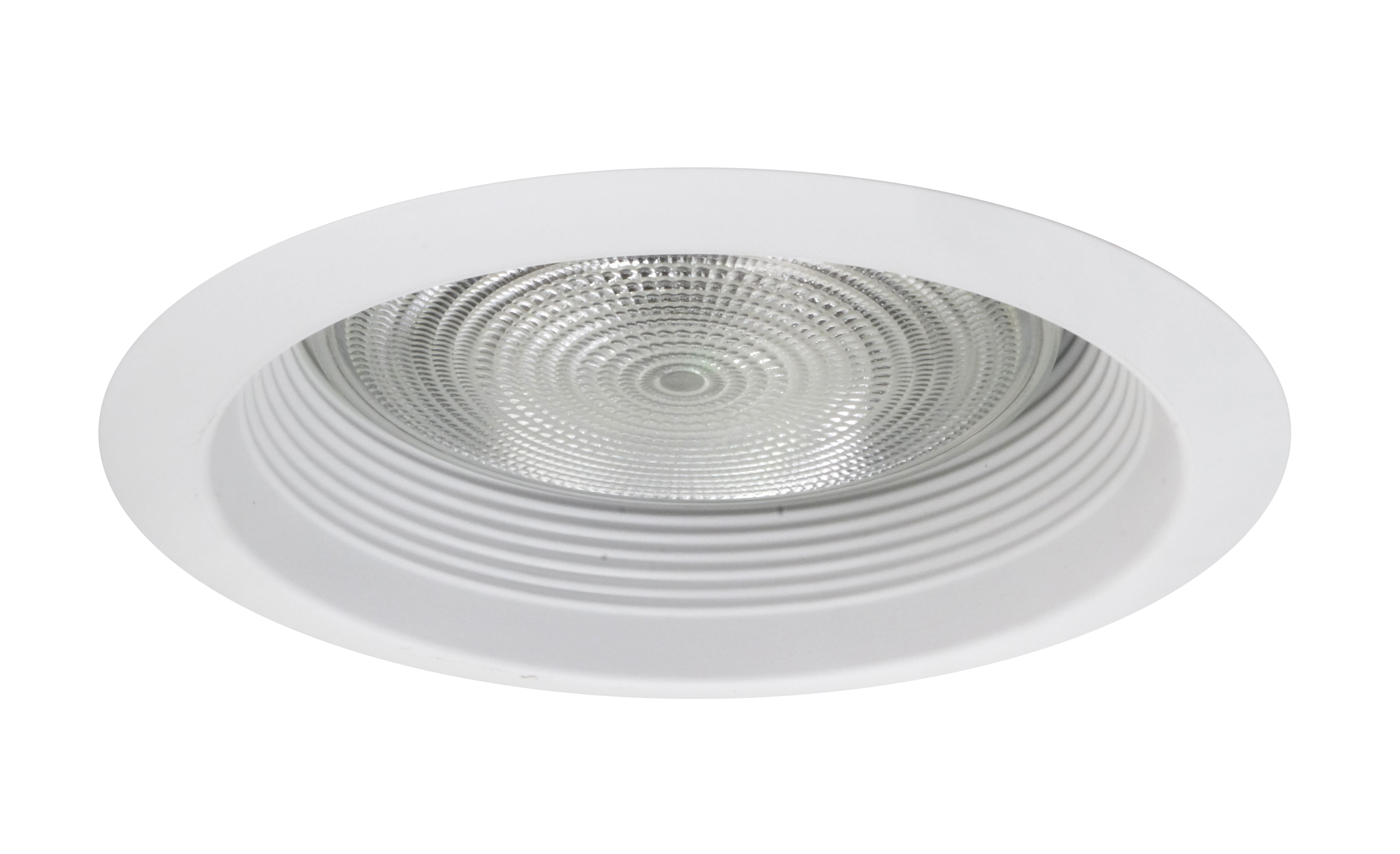 White Baffle Recessed Can Light Trim Shelly Lighting