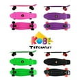 thumbnail image 4 of KOBE PENNY Planche à Roulettes - Plateau de 27 Pouces - Mini Cruiser Rétro - Surface Gaufrée - pour Enfants et Adultes - Noir, 4 of 4
