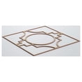 thumbnail image 4 of Ekena Millwork 23 3/8"W x 23 3/8"H x 1/4"T Large Gypsum Decorative Fretwork Wood Wall Panels, Hickory, 4 of 18