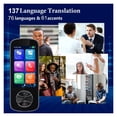 thumbnail image 3 of 1 PCS AI 137Language Voice Translator Device Offline Instant Real-Time WiFi/Offline Recording ,Easy to Operate, 3 of 7