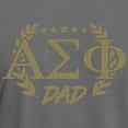 thumbnail image 3 of CafePress - Alpha Sigma Phi Greek Dad Gold T Shirt - Mens Comfort Colors Shirt, 3 of 5