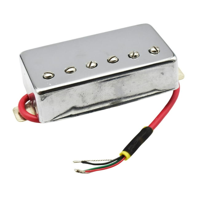 Bunblic Guitare Électrique Humbucker Pickup Double Bobine Pickup Compact Installation Facile Pièces de Rechange Premium Accessoires Instrument de Musique Pont
