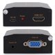 thumbnail image 2 of VGA+Audio a HDMI 1080P Convertidor de Audio Portátil Equipo Adaptador Convertidor, 2 of 8