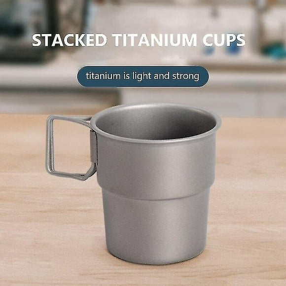 Coffee tea cups titanium cup pure titanium coffee cup (HHHC)