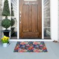 thumbnail image 5 of Yayeee Doormat for Inside 20"x32" Absorbent Low-Profile Washable Non-Slip Rubber Backed Entryway Rug, Vibrant Pink Floral Pattern, 5 of 8