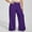 Yoga Pants-Purple, variant on Gamivast Yoga Pants Women Wide Leg Plus Size High Waisted Tummy Control Sweatpants Seamless Pull on Running Pants Athletic Dressy Activewear Trousers