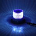 thumbnail image 2 of Luz de advertencia LED azul para vehículo policial, 12 V/24 V, intermitente, luz estroboscópica de emergencia con soporte magnético., 2 of 4