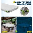 thumbnail image 6 of Pool Table Cover 8ft - Billiard Table Cover, 600D Waterproof Covers for Billiard Pool Table, Heavy Duty Scratched-Free UV Protection Snooker Furniture Table Cover - 8 Feet, 6 of 6