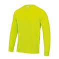 thumbnail image 1 of AWDis Just Cool T-Shirt Uni à Manches Longues pour Hommes, Performance Sportive Cool, 1 of 4