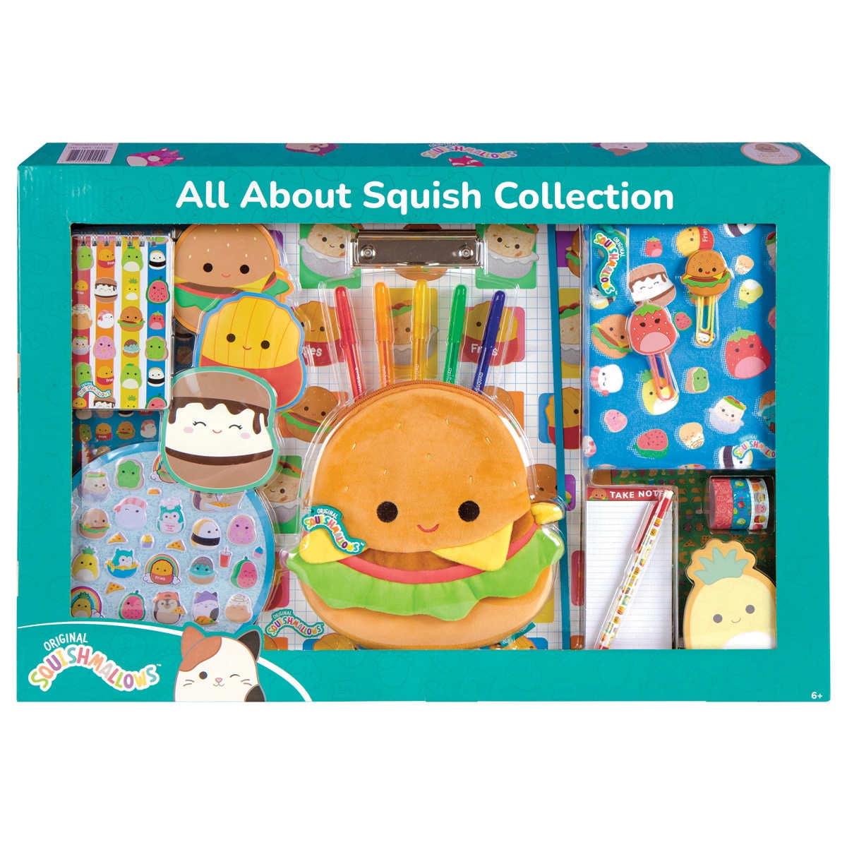 Squishmallows All About Squish Collection Activity Set, Food