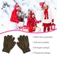 thumbnail image 3 of Sonducket 1 par de guantes para niños, guantes delicados para niños, prácticos, prácticos, para niños y niñas, accesorios de ropa para ropa de guantes y mitones Ejercito verde Sonducket AP009501-13B, 3 of 6