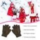 thumbnail image 3 of Minnieouse 1 par de guantes para niños, guantes delicados para niños, prácticos, prácticos, para niños y niñas, accesorios de ropa para ropa de guantes y mitones Ejercito verde Minnieouse AP009501-13B, 3 of 6