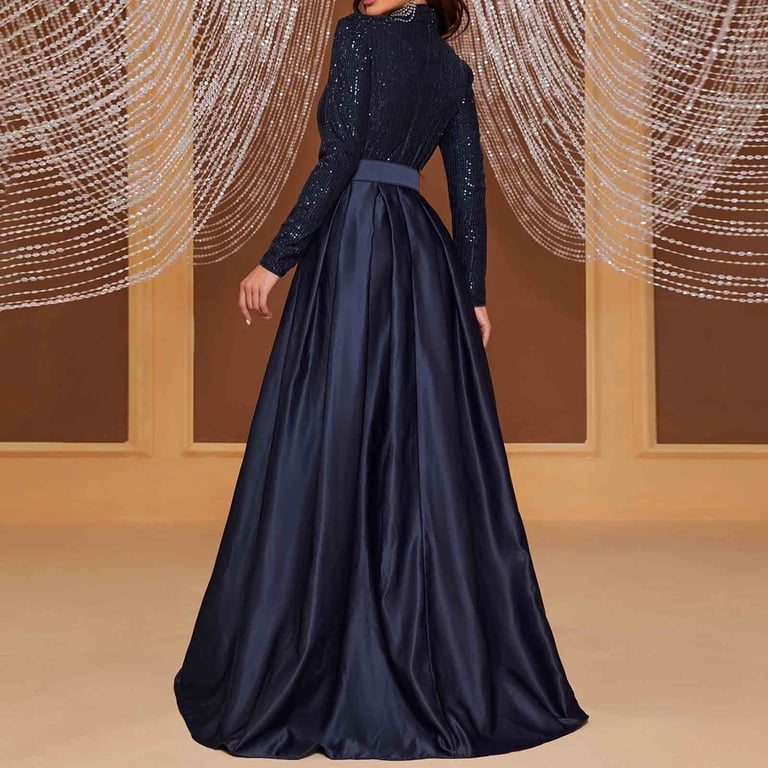 knee length dresses for ladies Bright Pink Maxi Ball Gown