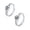Silver 2Packs, variant on Invisible Ring Size Adjuster For Loose Rings Ring Adjuster Sizer Fit Any Rings Ring Guard Spacer(Clip-on), 1.6 cm, Silver 1Pack