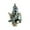 Sky Blue, variant on TIELUTT Christmas Tree Decoration Home Desktop Decoration Christmas Tree Mini Christmas Tree Knitting Ornament Strength Ornament Wolf Ornament Pretty Christmas Ornament Glass Christmas Decorations