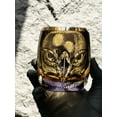 thumbnail image 3 of Hand Carved Owl Edo Kiriko Crystal Wine Glasses Master Collection Unique Gift for Wine Lovers Elegant Drinking Cups, 3 of 6