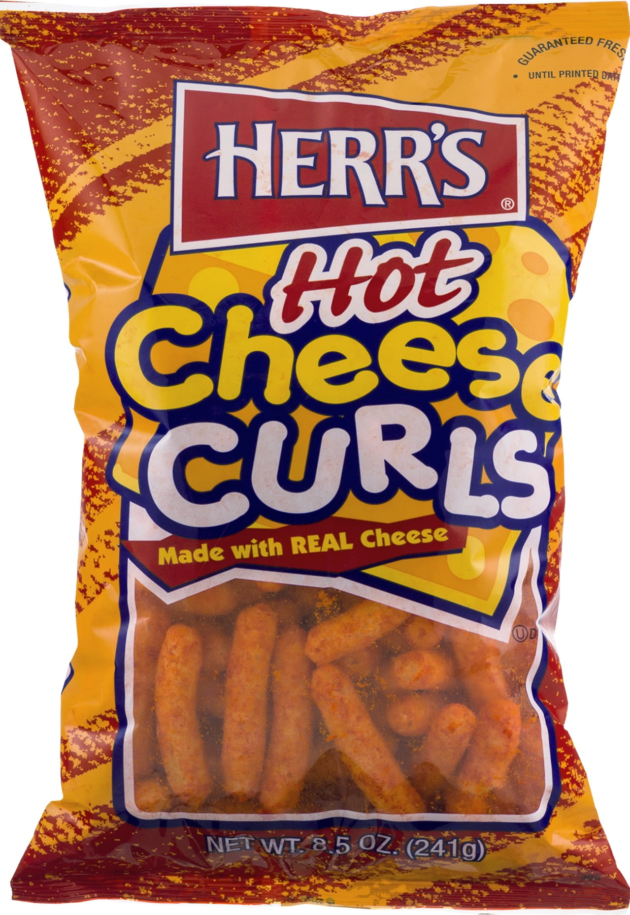 Herr's Hot Cheese Curls 8.5 Oz. (4 Bags)