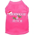 thumbnail image 6 of Christmas Screenprinted Dog Shirt, "Aberdoggie  Fetch", 6 of 10