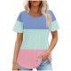 thumbnail image 1 of Tops Cortos para las Mujeres Cuello Redondo Suelto Impreso de Manga Corta, Tops Sueltos para las Mujeres, 1 of 5