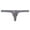 Gray, variant on Jwputqe Mens Thongs,Mens Underwear,Breathable,Cooling,Solid,Low Waist,Polyester,White,S