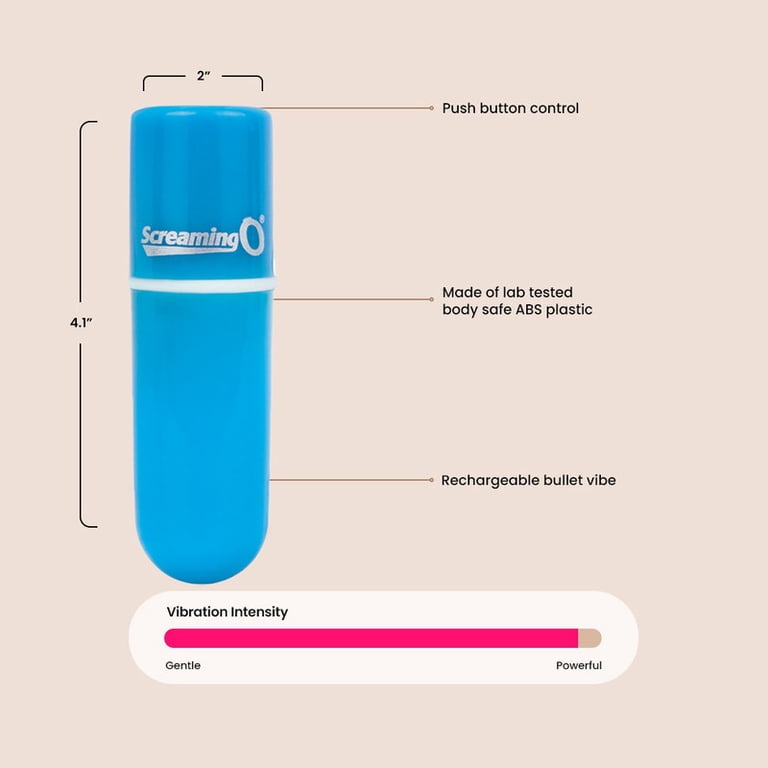 buy charged vooom remote control bullet vibrator Vooom Wireless Remote Control Bullet Vibrator Blue - Sex Toys main image 0