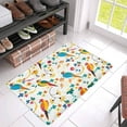thumbnail image 3 of MKHERT Funny Bright Colors Exotic Birds Seamless Pattern Doormat Rug Home Decor Floor Mat Bath Mat 30x18 inch, 3 of 3
