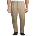thumbnail image 1 of CHOK Men‘s Premium Pleated Regular Fit Khaki Pants, 1 of 6