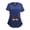 NAVY, variant on M&M SCRUBS Women's Ultra Soft Stretch Mock Wrap Scrub Top and Pants 82019200 (Red, XXX-Large)