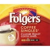 Folgers Classic Medium Roast Coffee Singles Serve Bags, 19 Count (Pack Of 3)