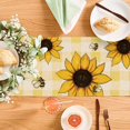 thumbnail image 3 of Easter Egg Table Runner Happy Easter Spring Colorful Eggs Table Runner Dresser Scarves for Party Dinner Gatherings rations, 3 of 6