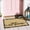 Black Welcome, variant on Mats Doormat for Front Door Outdoor Entrance Black Bow Rug with Non-Slip Backing Inside Welcome Mat for Family Durable Low-Profile Home Rugs for Bedroom Bathroom Kitchen 16.9"x29.9"