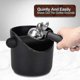 thumbnail image 3 of Non-Slip Rubber Coffee Grounds Container, Durable Espresso Knock Box for Coffee Grinds, Compact Coffee Ground Knock-Out Box for Barista Use, 3 of 5